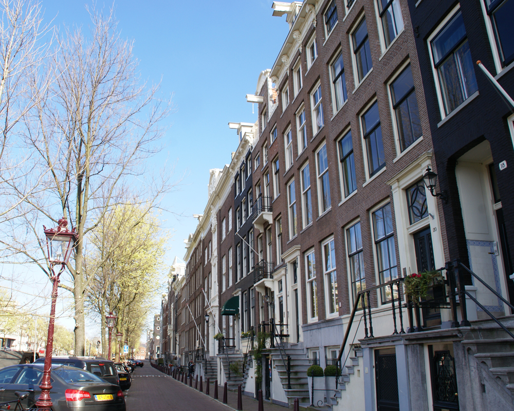 Huizen langs de Nieuwe Keizersgracht