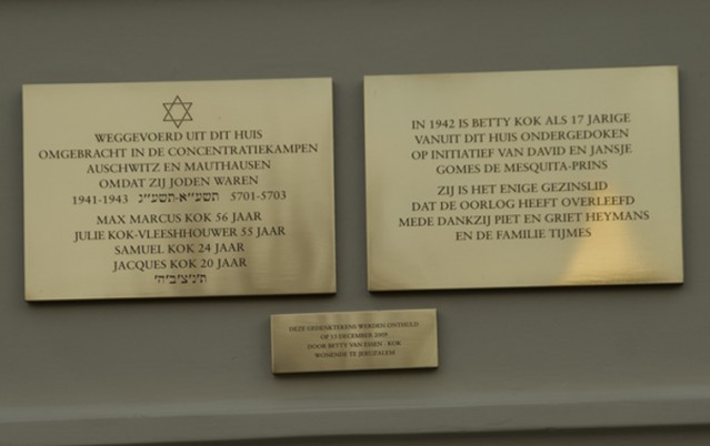 Plaquettes Nieuwe Keizersgracht 24