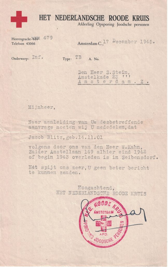 Overlijdensbericht Jacob